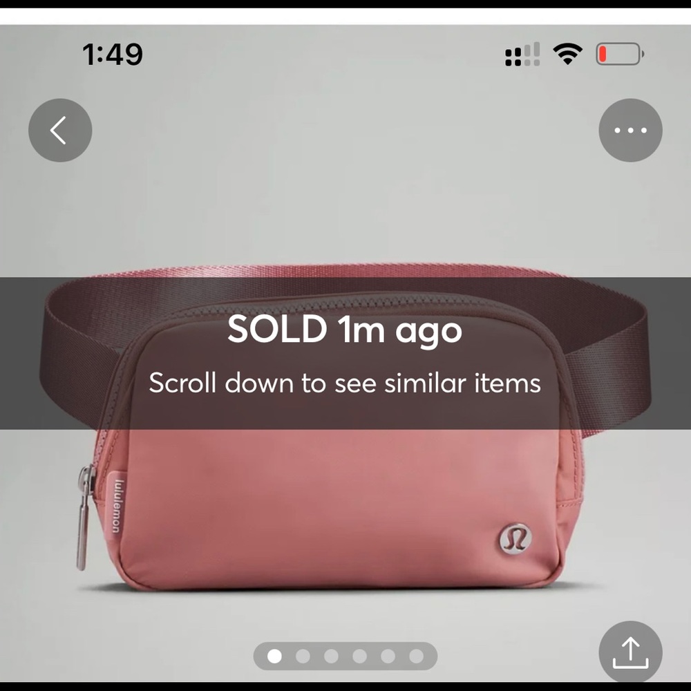 Lululemon Everywhere belt bag